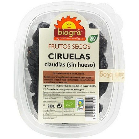 CIRUELAS S/HUESO 230G SORRIBAS