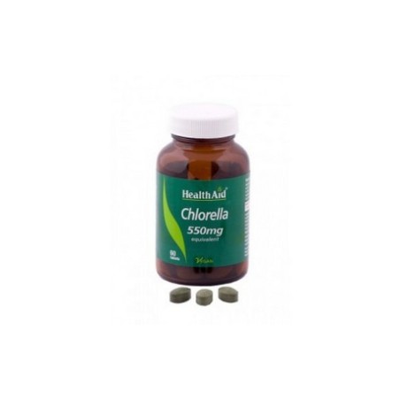 CHLORELLA 550 MG  60 TABLETAS H. AID
