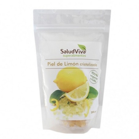 PIEL DE LIMON CRISTALIZADO 200 GR SALUDVIVA