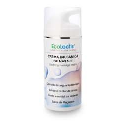 CREMA BALSAMICA DE MASAJE CALOSTRO DE YEGUA LIPOSO ECOLACTIC