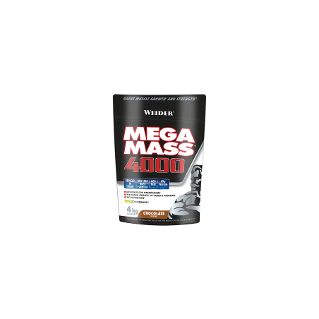WEIDER MEGA MASS 4000 CHOCOLATE BAG NUEVA FORMULA 3 KG