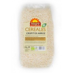 CRISPITOS DE ARROZ CON SIROPE DE MAIZ 200 GR  BIOGRA