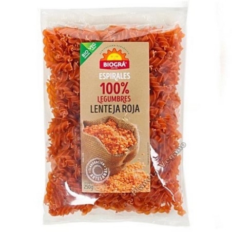 ESPIRAL DE LENTEJAS ROJAS BIOGRA BIO