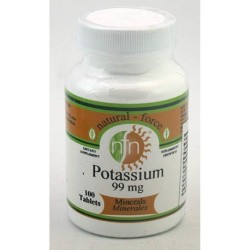 POTASIUM 99 MG NATURAL FORCE