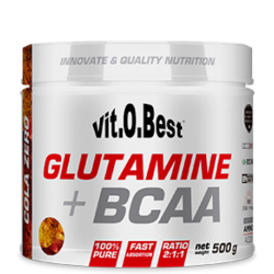 GLUTAMINA + BCAA COMPLEX 1000 MG  LIMON