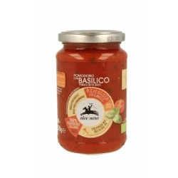 SALSA TOMATE C/ALBAHACA 350g BIO ALCE NERO