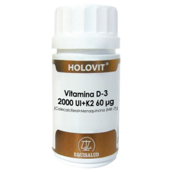HOLOVIT VITAMINA  D3 2.000 UI + K2  50 CAPSULAS