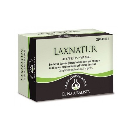 LAXNATUR 375 MG  x 48 CAPSULAS