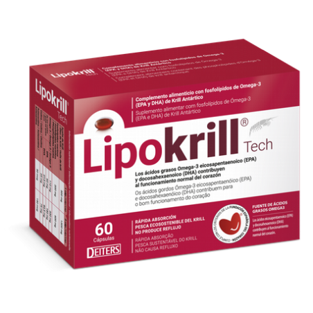 LIPOKRILL TECH 60 CAPSULAS