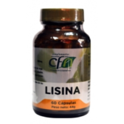 LISINA 500 MG  60 CAPSULAS CFN