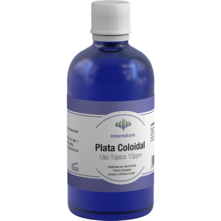 PLATA COLOIDAL (USO TOPICO 10 P.P.M) 100 ML INTERNATURE