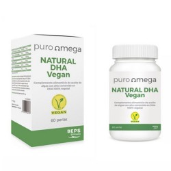 NATURAL DHA VEGAN 60 PERLAS