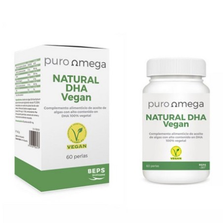 NATURAL DHA VEGAN 60 PERLAS