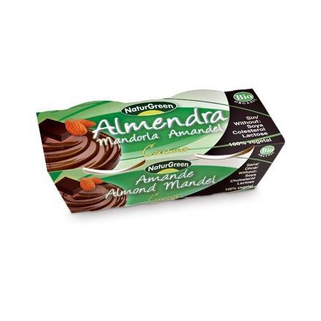 NATURGREEN ALMENDRA CHOCOLATE 2 x 125 GR
