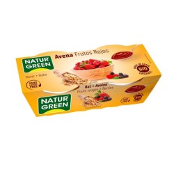 NATURGREEN AVENA FRUTOS ROJOS 2 x 125 GR
