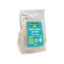 NATURGREEN HARINA DE AVENA INTEGRAL BIO 400 GR