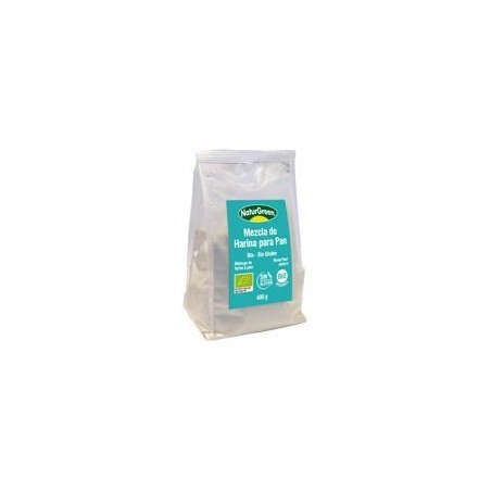 NATURGREEN MEZCLA HARINA PARA PAN BIO 400 GR