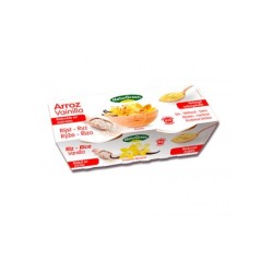 NATURGREEN RICE/ARROZ LESS SUGARS VAINILLA 2X125G