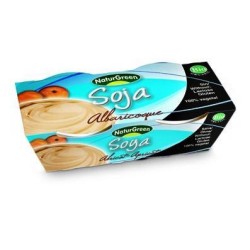 NATURGREEN SOJA BIO ALBARICOQUE 2 x 125 GR