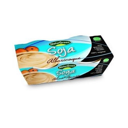 NATURGREEN SOJA BIO ALBARICOQUE 2 x 125 GR