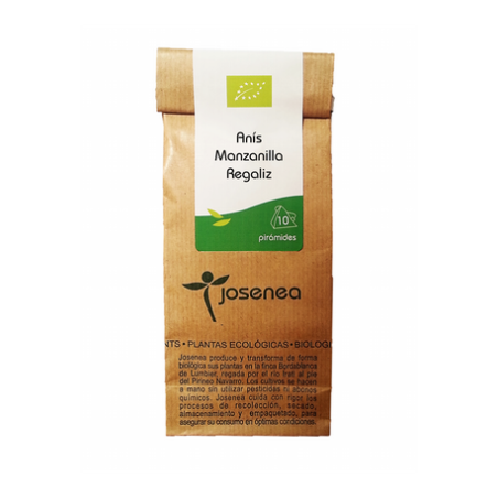 ANIS MANZANILLA REGALIZ BIO 10 PIRAMIDES