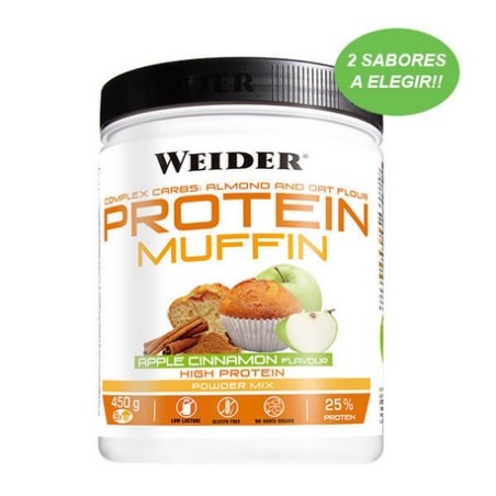 PROTEIN MUFFIN APPLE CINNAMON 450 GR