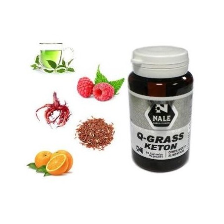 Q-GRASS KETONE (CETONA FRAMBUESA) 60 CAPSULAS