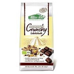 CRUNCHY AMARANTO CON CHOCOLATE BIO 400 GR ALLOS