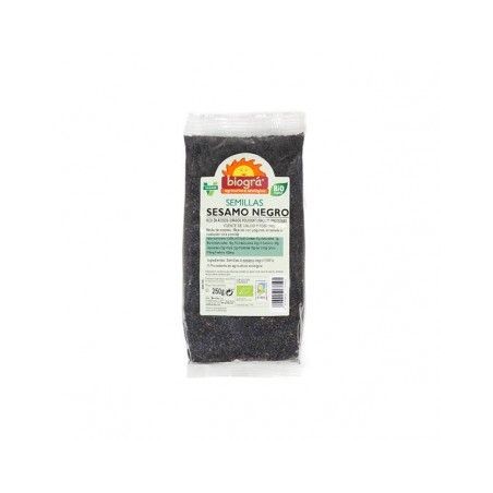 SESAMO NEGRO 250 GR  BIOGRA BIO
