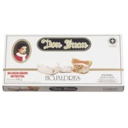 HOJALDRE BANDEJA SIN AZUCAR  250 GR DON JUAN