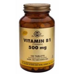 VITAMINA B1 500MG 100C SOLGAR