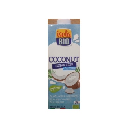 BEBIDA COCO C/CALCIO 1lt ISOLA BIO