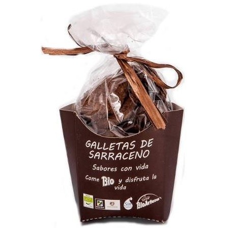 GALLETA TRIGO SARACENO Y ALGAROBA 1KG BIOART.