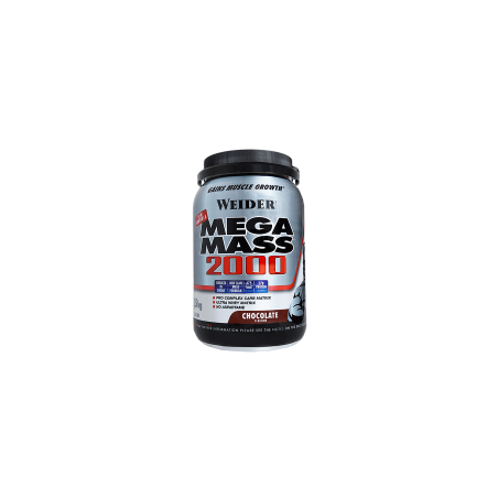 WEIDER MEGA MASS CHOCOLATE  2000  1,5KG