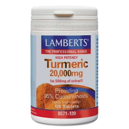 CURCUMA 20000MG 120TAB LAMBERTS