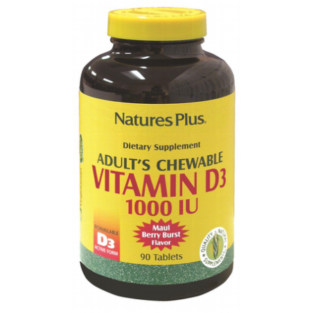VITAMINA D3 1000IU NATURES PLUS097467010444