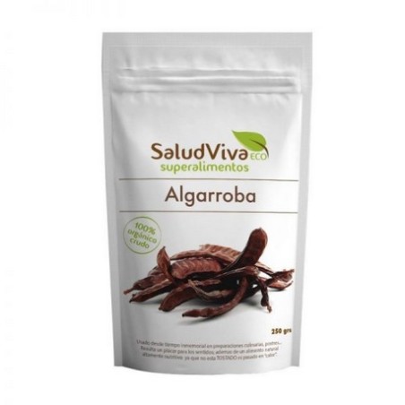 ALGARROBA CRUDA POLVO 250GR SALUD VIVA