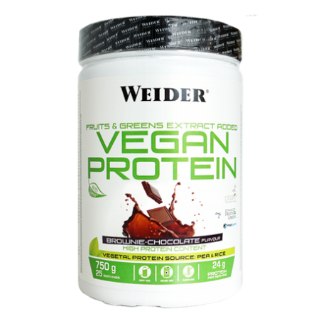 WEIDER VEGAN PROTEIN CHOCOLATE S/SOJA  750 G