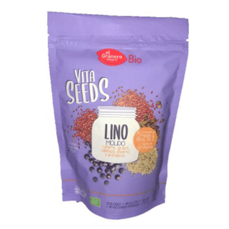 LINO CAÑAMO GIRASOL, CALABAZA, SESAMO, ARANDANO 300g BIO E/G