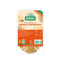 HAMBURG. QUINOA & PARMESANO 2x70g BIOGRA