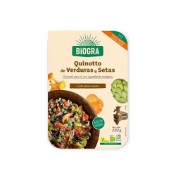 QUINOTO VERDURAS & SETAS 220g BIOGRA