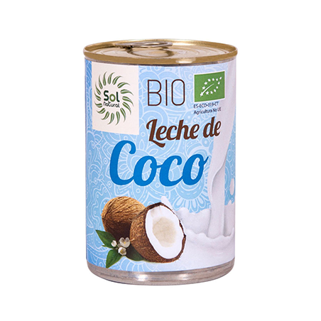 LECHE DE COCO SOL NATURAL 400 ML