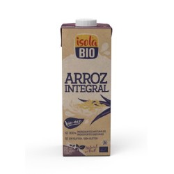 BEBIDA DE ARROZ INTEGRAL BIO 1 Litro ISOLA