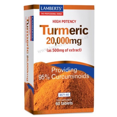 TURMERIC. CURCUMA 20.000MG LAMBERTS