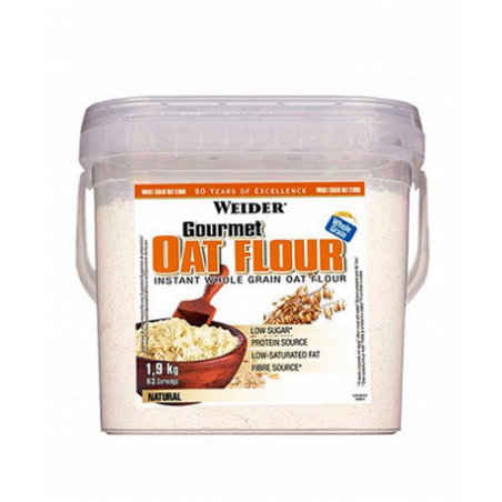 WEIDER HARINA DE AVENA natural 1,9kg.