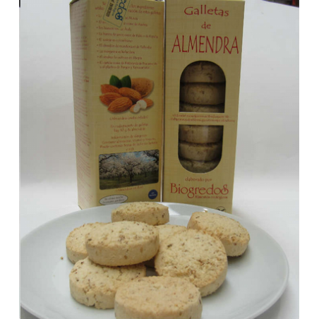GALLETAS DE ALMENDRA 200GR S/G BIOGREDOS