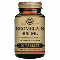 BROMELINA 300MG 60CAPS SOLGAR