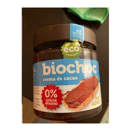 CREMA DE CACAO S/AZUCAR 200G