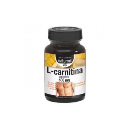 L-CARNITINA  CON CROMO  600MG 60CAP NATURMIL