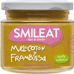 SMILEAT MELOCOTON Y FRAMBUESA 130G